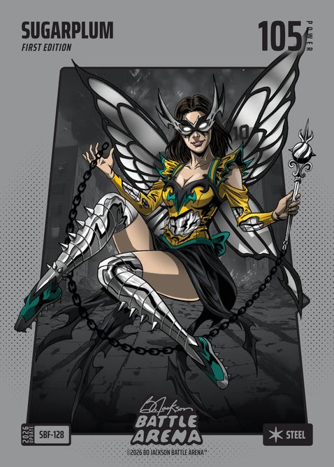 Steel Silver Battlefoil
