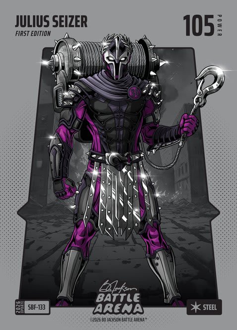 Steel Silver Battlefoil