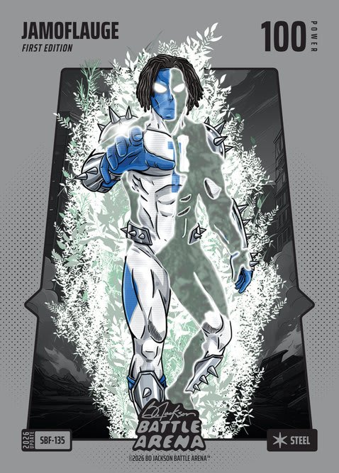 Steel Silver Battlefoil
