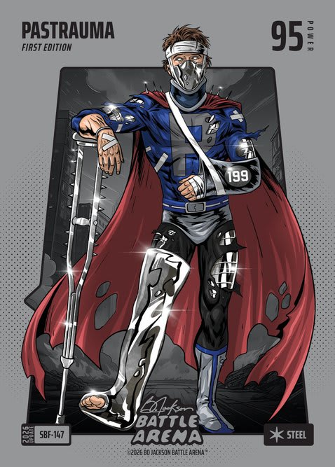 Steel Silver Battlefoil