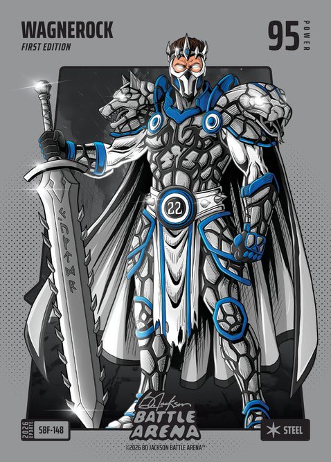Steel Silver Battlefoil