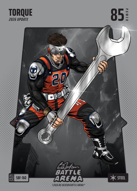 Steel Silver Battlefoil