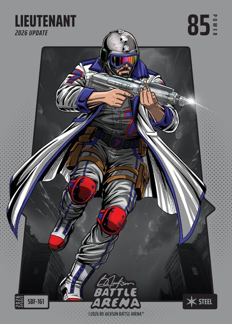 Steel Silver Battlefoil