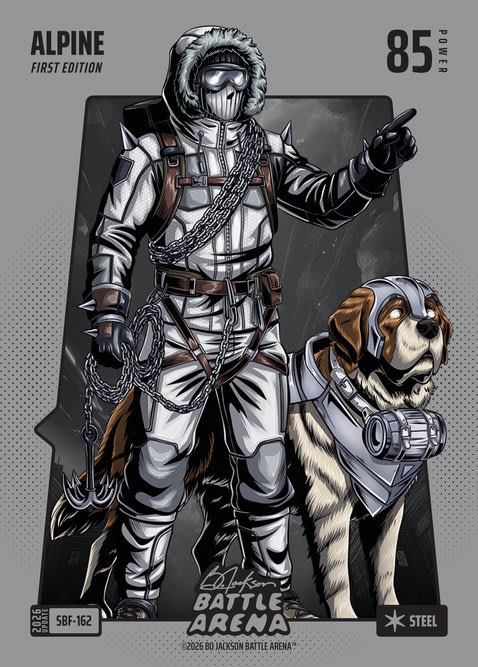 Steel Silver Battlefoil