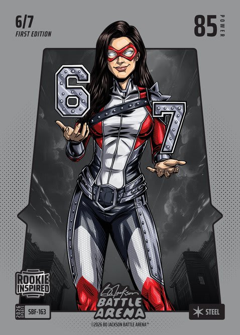 Steel Silver Battlefoil