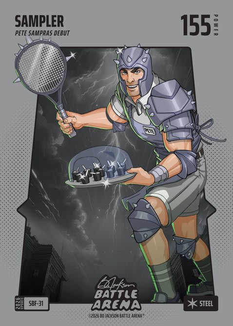 Steel Silver Battlefoil