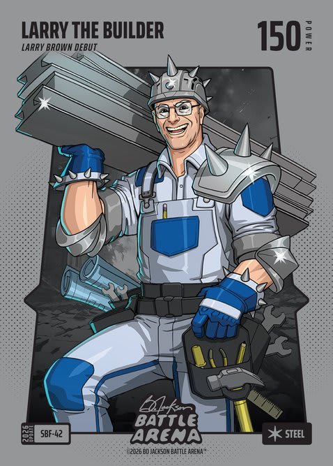 Steel Silver Battlefoil