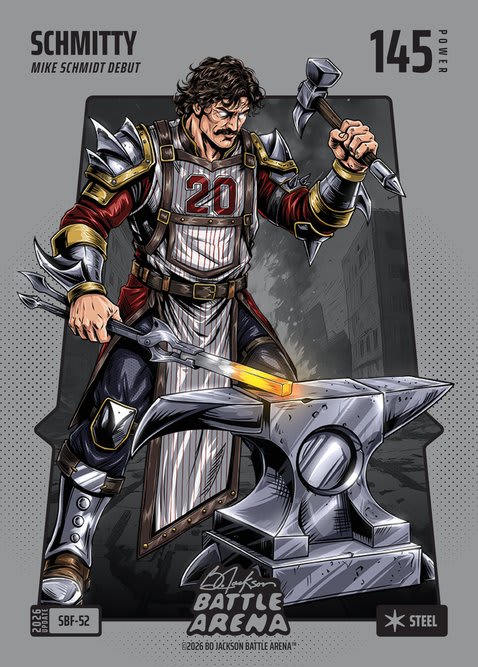 Steel Silver Battlefoil