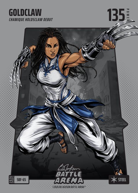Steel Silver Battlefoil