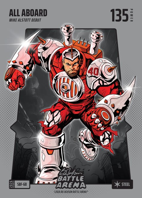 Steel Silver Battlefoil