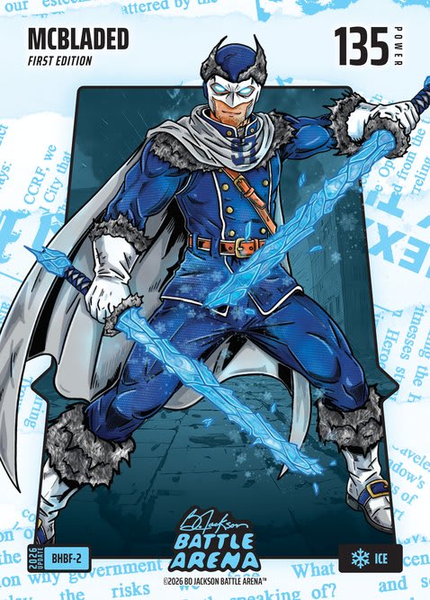 Ice Blue Headlines