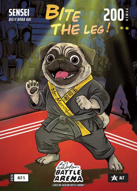 Alt Billy Cameo Alt Art Battlefoil