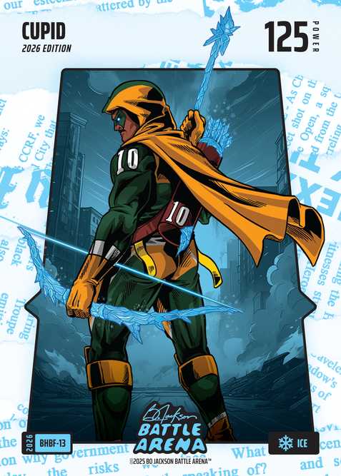 Ice Blue Headlines Battlefoil