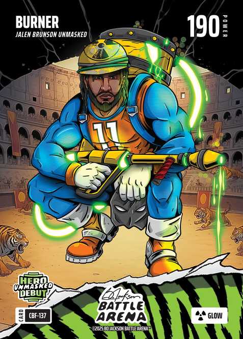 Glow Colosseum Battlefoil