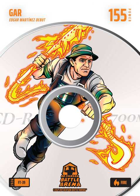 Fire Fire Tracks Battlefoil