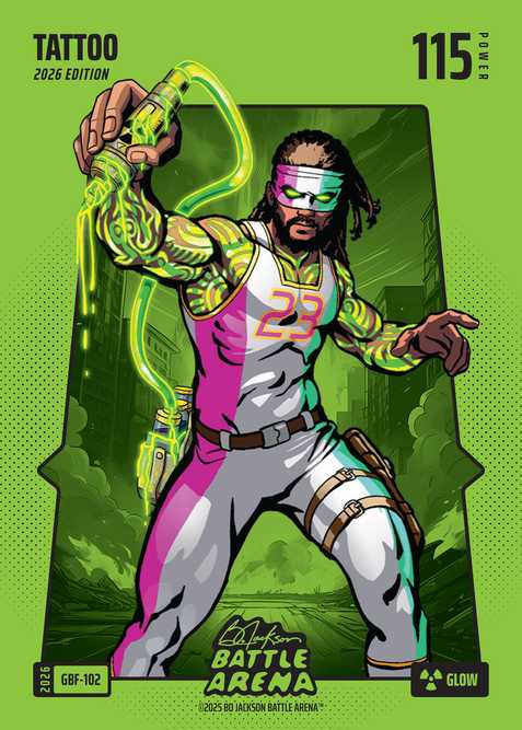 Glow Green Battlefoil