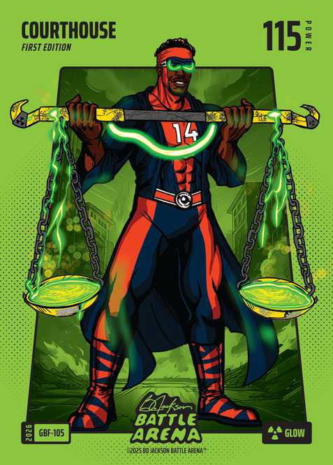 Glow Green Battlefoil