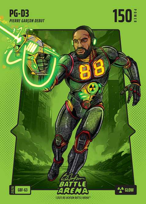 Glow Green Battlefoil