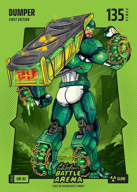 Glow Green Battlefoil