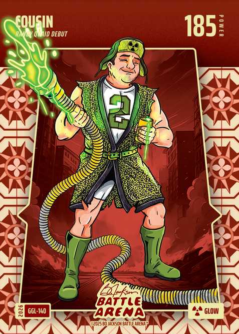 Glow Great Grandma's Linoleum Battlefoil