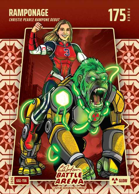 Glow Great Grandma's Linoleum Battlefoil