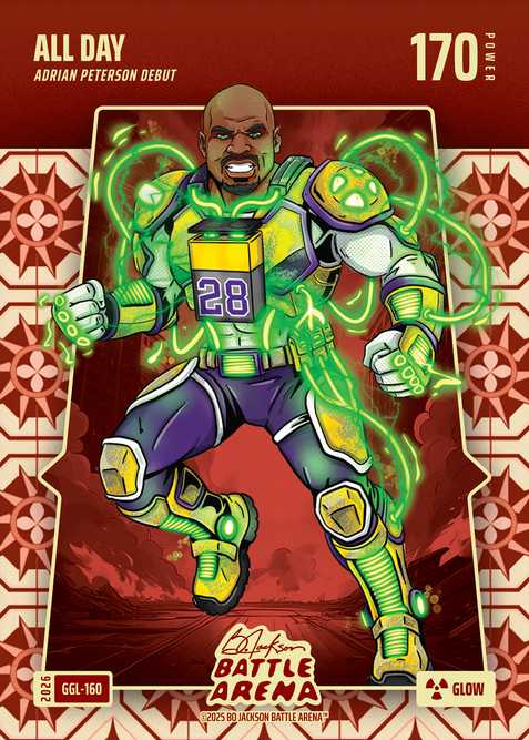 Glow Great Grandma's Linoleum Battlefoil