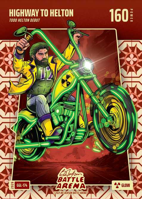 Glow Great Grandma's Linoleum Battlefoil