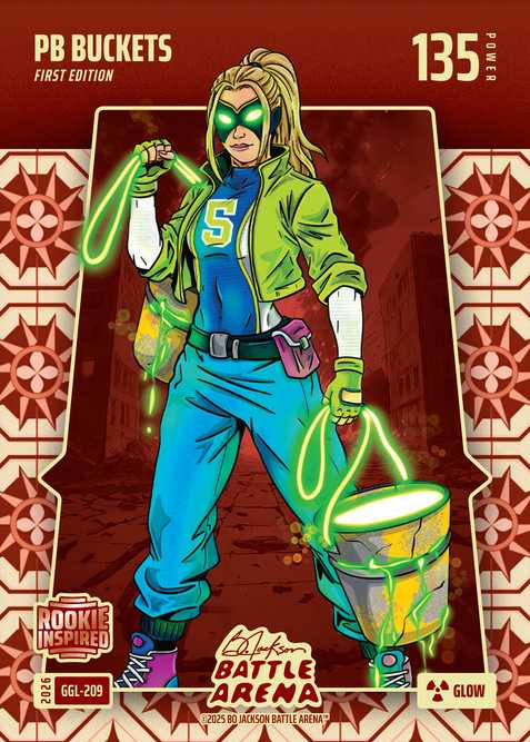 Glow Great Grandma's Linoleum Battlefoil