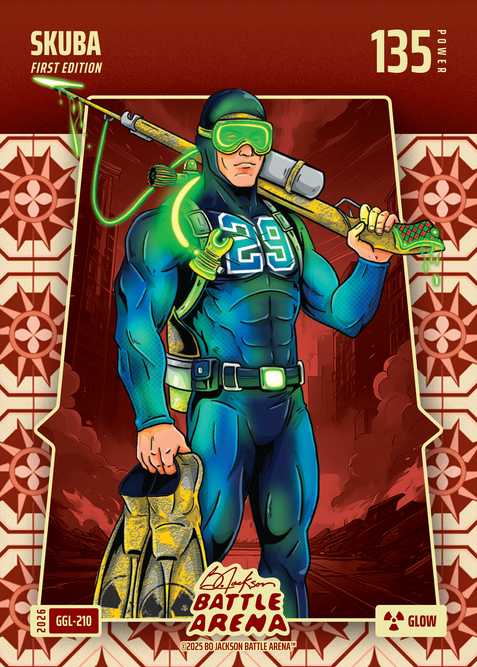 Glow Great Grandma's Linoleum Battlefoil