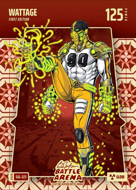 Glow Great Grandma's Linoleum Battlefoil