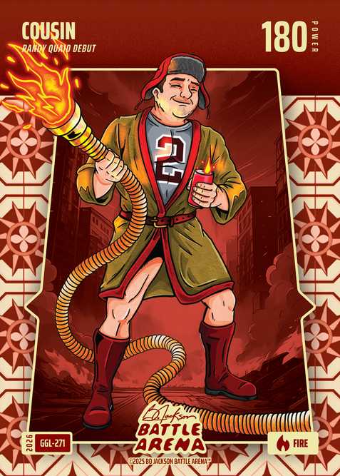 Fire Great Grandma's Linoleum Battlefoil