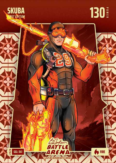 Fire Great Grandma's Linoleum Battlefoil