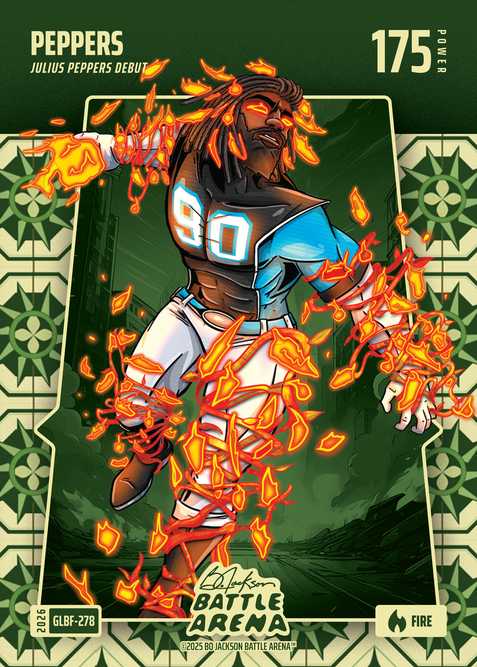 Fire Grandma's Linoleum Battlefoil