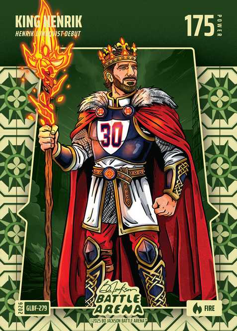 Fire Grandma's Linoleum Battlefoil