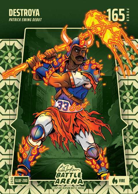 Fire Grandma's Linoleum Battlefoil