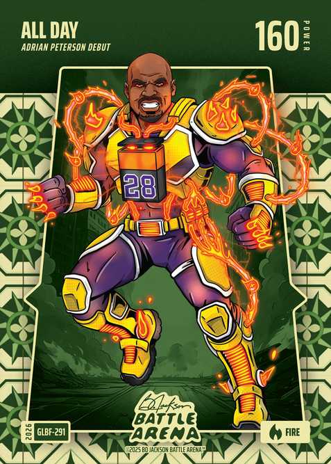 Fire Grandma's Linoleum Battlefoil