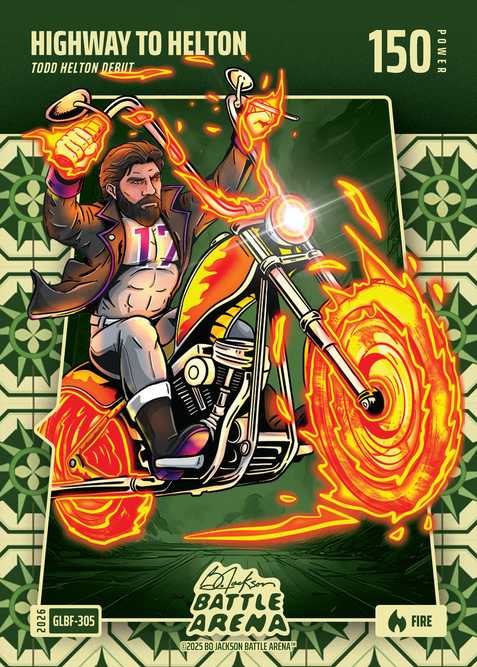 Fire Grandma's Linoleum Battlefoil