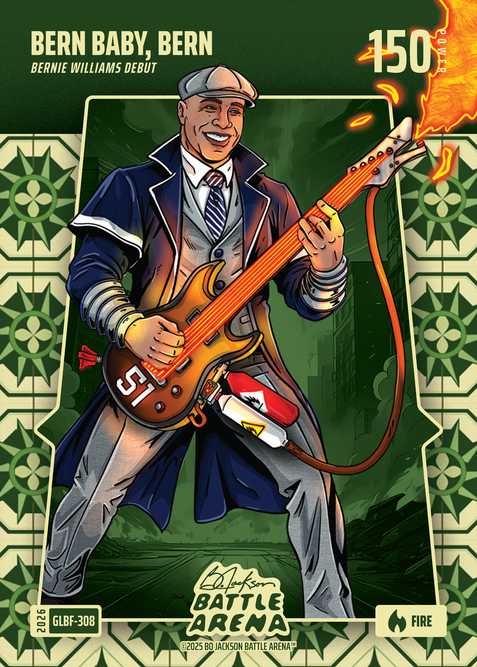 Fire Grandma's Linoleum Battlefoil