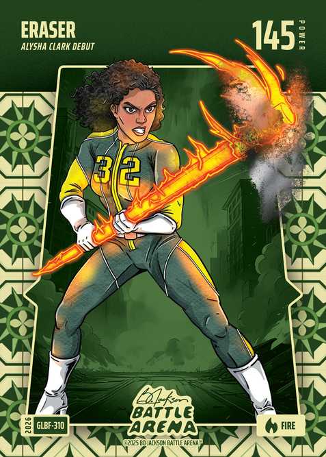 Fire Grandma's Linoleum Battlefoil