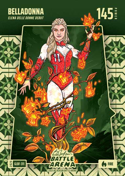 Fire Grandma's Linoleum Battlefoil