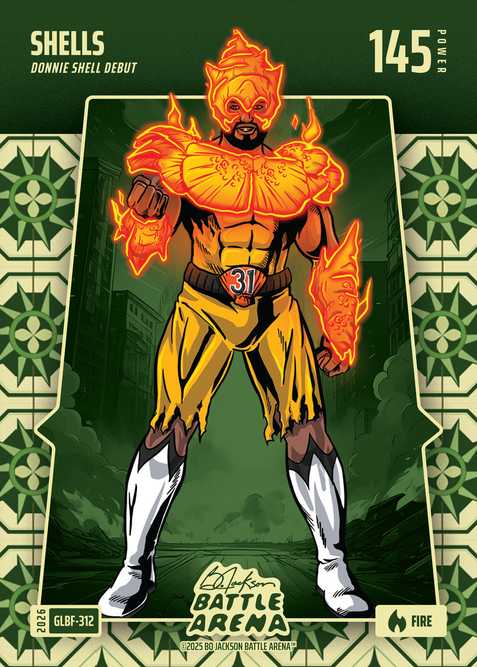 Fire Grandma's Linoleum Battlefoil