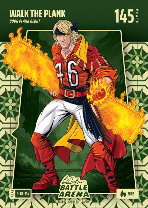 Fire Grandma's Linoleum Battlefoil