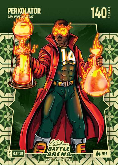 Fire Grandma's Linoleum Battlefoil