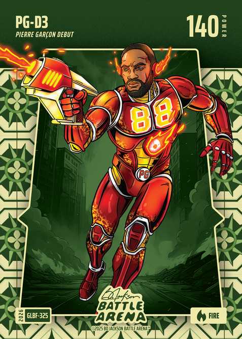 Fire Grandma's Linoleum Battlefoil