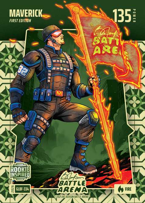 Fire Grandma's Linoleum Battlefoil