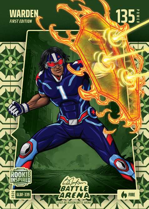 Fire Grandma's Linoleum Battlefoil