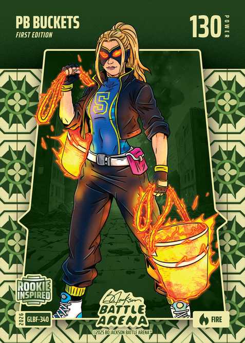 Fire Grandma's Linoleum Battlefoil