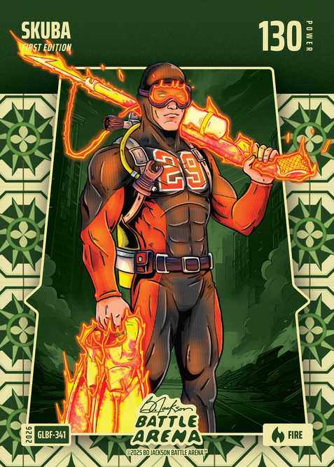 Fire Grandma's Linoleum Battlefoil