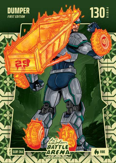 Fire Grandma's Linoleum Battlefoil