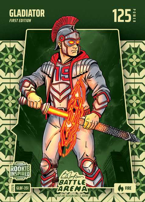 Fire Grandma's Linoleum Battlefoil